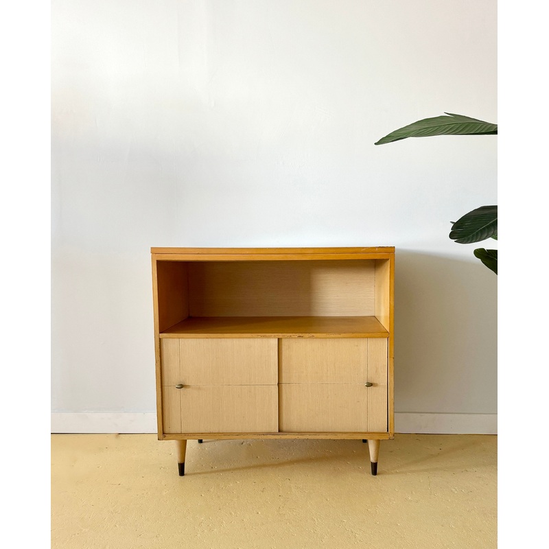 Vintage Mid Century Record Cabinet / Bar