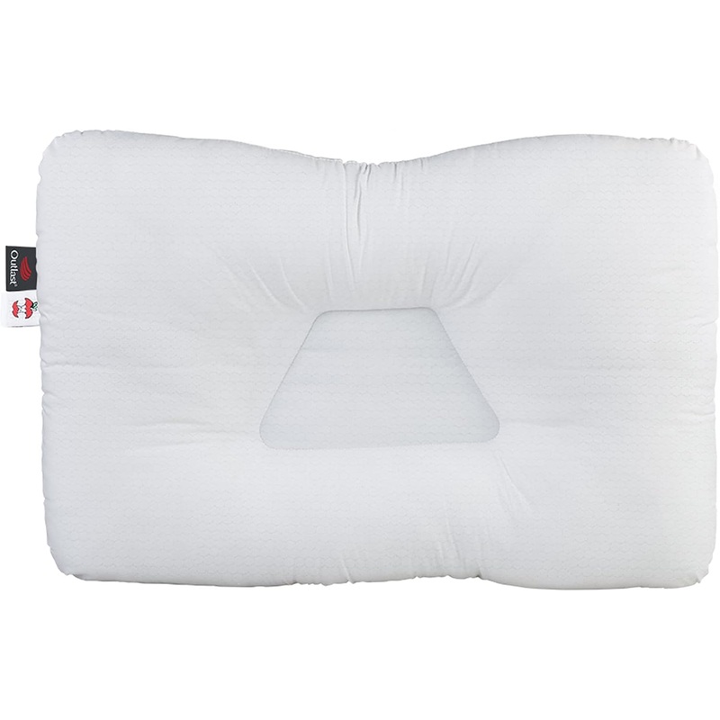 Core Products Very Firm Full Size Tri-Core Comfort Zone Cervical Support Pillow, Temperature Regulating Outlast Material